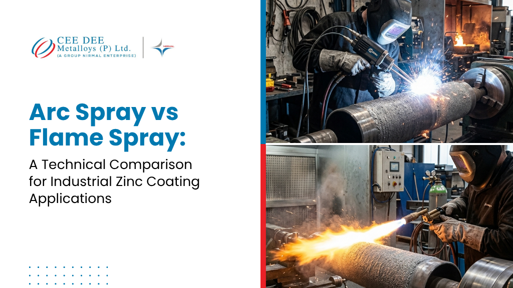Arc Spray vs Flame Spray: A Technical Comparison for Industrial Zinc Coating Applications